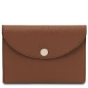 Leather Business Card / Credit Card Holder Коньяк TL142418