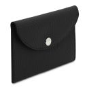 Leather Business Card / Credit Card Holder Черный TL142418