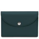 Leather Business Card / Credit Card Holder Teal TL142417