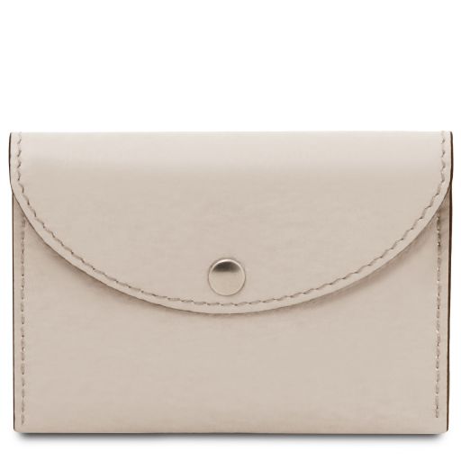 Portatarjetas de Visita / de Credito en Piel Beige TL142417