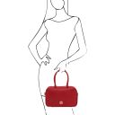 Vivian Handtasche aus Leder Lipstick Rot TL142368