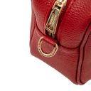 Vivian Leather Tote Lipstick Red TL142368