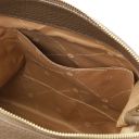 Amy Soft Leather Shopping bag Dark Taupe TL142385