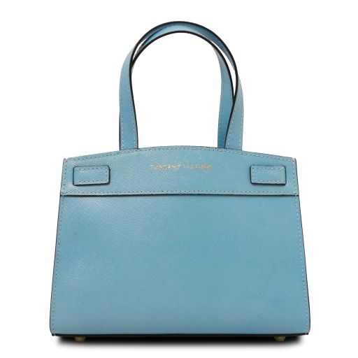 Musa Mini sac en Cuir Bleu clair TL142401