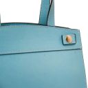 Musa Mini sac en Cuir Bleu clair TL142401