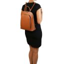 TL Bag Saffiano Leather Backpack for Women Красный TL141076