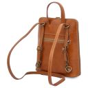 Paris Small Leather Backpack for Women Мед TL142410