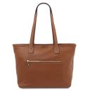 Blake Borsa al Hombro en Piel Suave Cognac TL142411