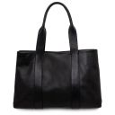 Callie Sac Bandoulière en Cuir Souple Noir TL142415