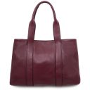 Callie Sac Bandoulière en Cuir Souple Bordeaux TL142415