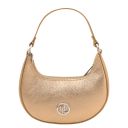 Pixie Handtasche aus Weichem Metallic-Leder mit Schulterkette Gold TL142413