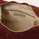 Sierra Suede Leather Shoulder bag Bordeaux TL142419