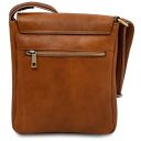 Jimmy Bolso Para Hombre en Piel con Bolsillo Delantero Natural TL141407