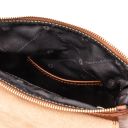 Jimmy Leather Crossbody bag for men With Front Pocket Black TL141407