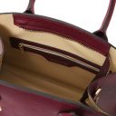 Coccola Leather Handbag Bordeaux TL142421