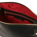 Praline Handtasche aus Leder Schwarz TL142422