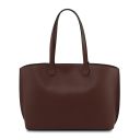 TL Bag Borsa Shopping in Pelle Caffè TL141828