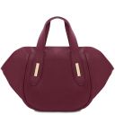 Dana Leather Handbag Bordeaux TL142414