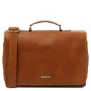 Mantova Leather Multi Compartment TL SMART Briefcase With Flap Телесный TL142068