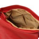 TL Bag Сумка на плечо с кисточкой из мягкой кожи Красный TL141223