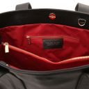 Callie Schultertasche aus Weichem Leder Schwarz TL142415