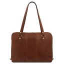 Ravenna Esclusiva Borsa da Lavoro per Donna in Pelle Marrone TL142426