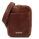 Mark Bolsillo Unisex en Piel Marrón TL142428