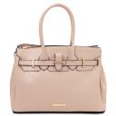 TL Bag Leather Handbag Nude TL140530