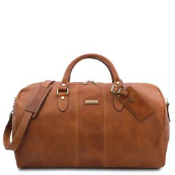 Lisbona Reiseledertasche - Gross Natural TL141657