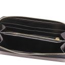 Maddalena Borsa Secchiello in Pelle ed Esclusivo Portafogli in Pelle zip Around Nero TL142444