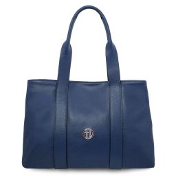 Callie Borsa a Spalla in Pelle Morbida Blu scuro TL142415