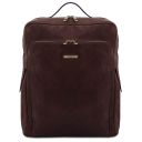 Bangkok Sac à dos en Cuir Porte Ordinateur - Grand Modèle Marron foncé TL142336