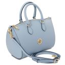 Layla Bolso a Mano en Piel Azul claro TL142399