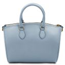 Layla Bolso a Mano en Piel Azul claro TL142399