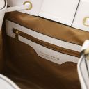 Minerva Bolso Cubo Secchiello en Piel Blanco TL142145