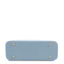 Olimpia Leather Tote - Small Size Light Blue TL141521
