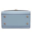 TL Bag Leather Handbag Light Blue TL142203