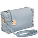 Praline Bauletto aus Weichem Leder Himmelblau TL142422