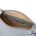 Praline Sac à Main en Cuir Souple Bleu céleste TL142422