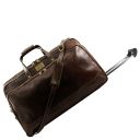 Bora Bora Borsa-Trolley in Pelle - Misura Piccola Testa di Moro TL3065