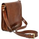 TL Messenger Borsa a Tracolla 2 Scomparti Miele TL141255