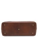 Leonardo Elegante Bolso de Doctor en Piel Marrón TL142342