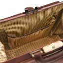Leonardo Elegante Bolso de Doctor en Piel Marrón TL142342