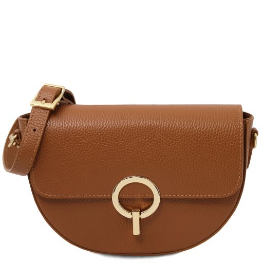 Astrea Sac Bandoulière en Cuir Cognac TL142284