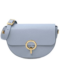 Astrea Sac Bandoulière en Cuir Bleu céleste TL142284