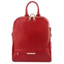 TL Bag Mochila Para Mujer en Piel Suave Rojo Lipstick TL141376