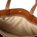 Palermo Borsa da Lavoro da Donna in Pelle 3 Scomparti Naturale TL142452