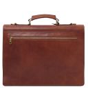 Cremona Leather Briefcase 3 Compartments Коричневый TL142448