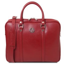 Prato Exclusive Saffiano Leather Laptop Case Red TL142453