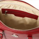 Prato Elegante Porta Folios y Porta Ordenador Portátil en Piel Saffiano Rojo TL142453